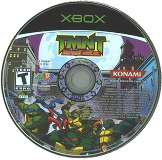 Teenage Mutant Ninja Turtles - Mutant Melee (USA) Game Disc